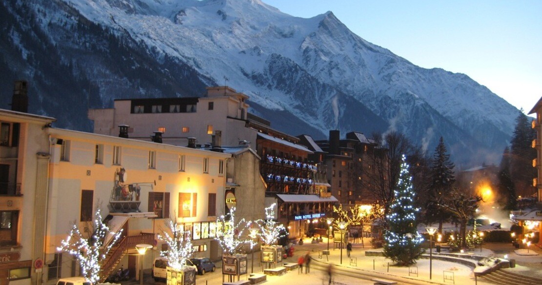 Chamonix ski resort France